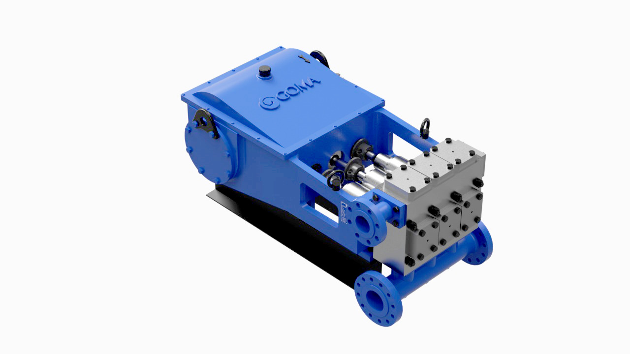 Triplex plunger pumps