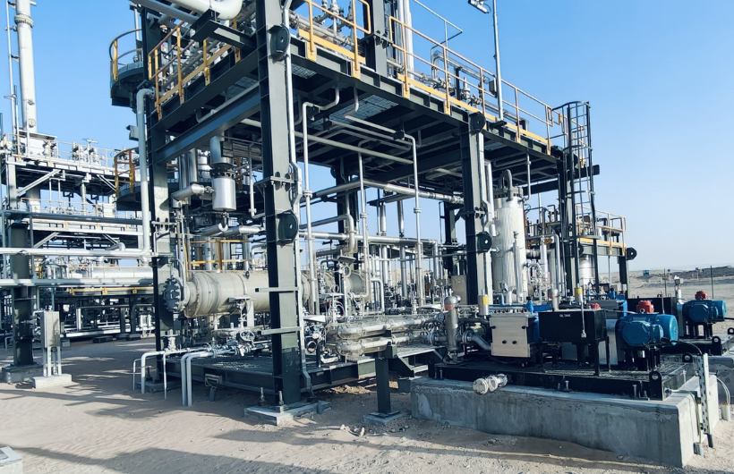 Gas Dehydration unit 