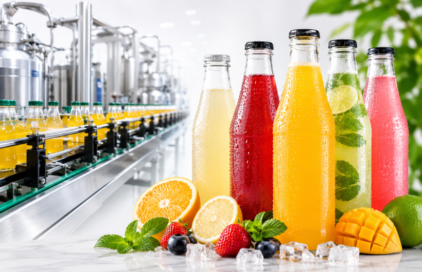 Beverages processing plant