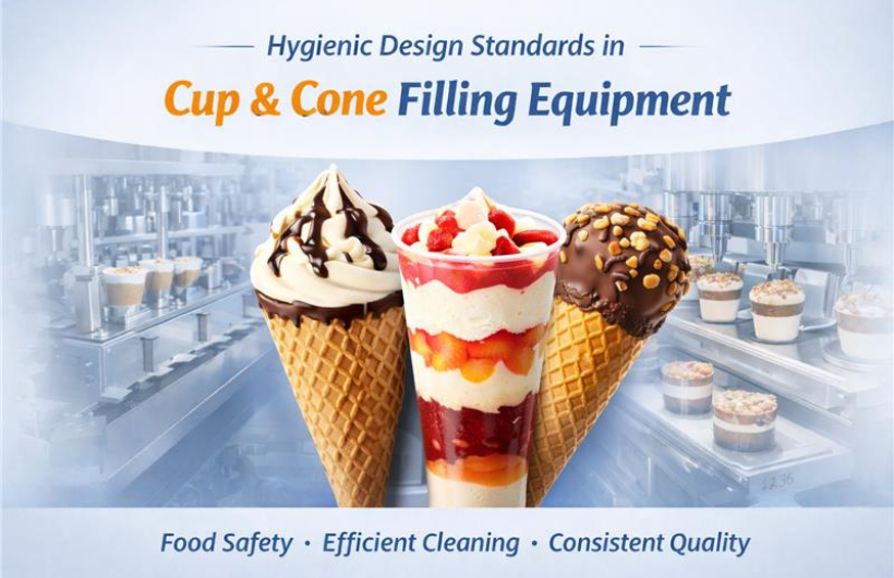 Cup & Cone filling machine