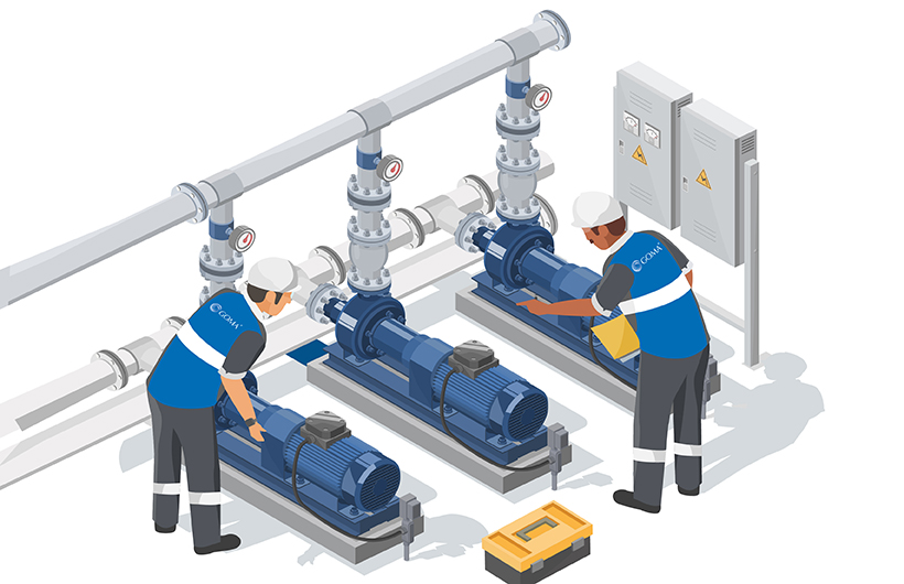 AMC for high pressure industrial pump 