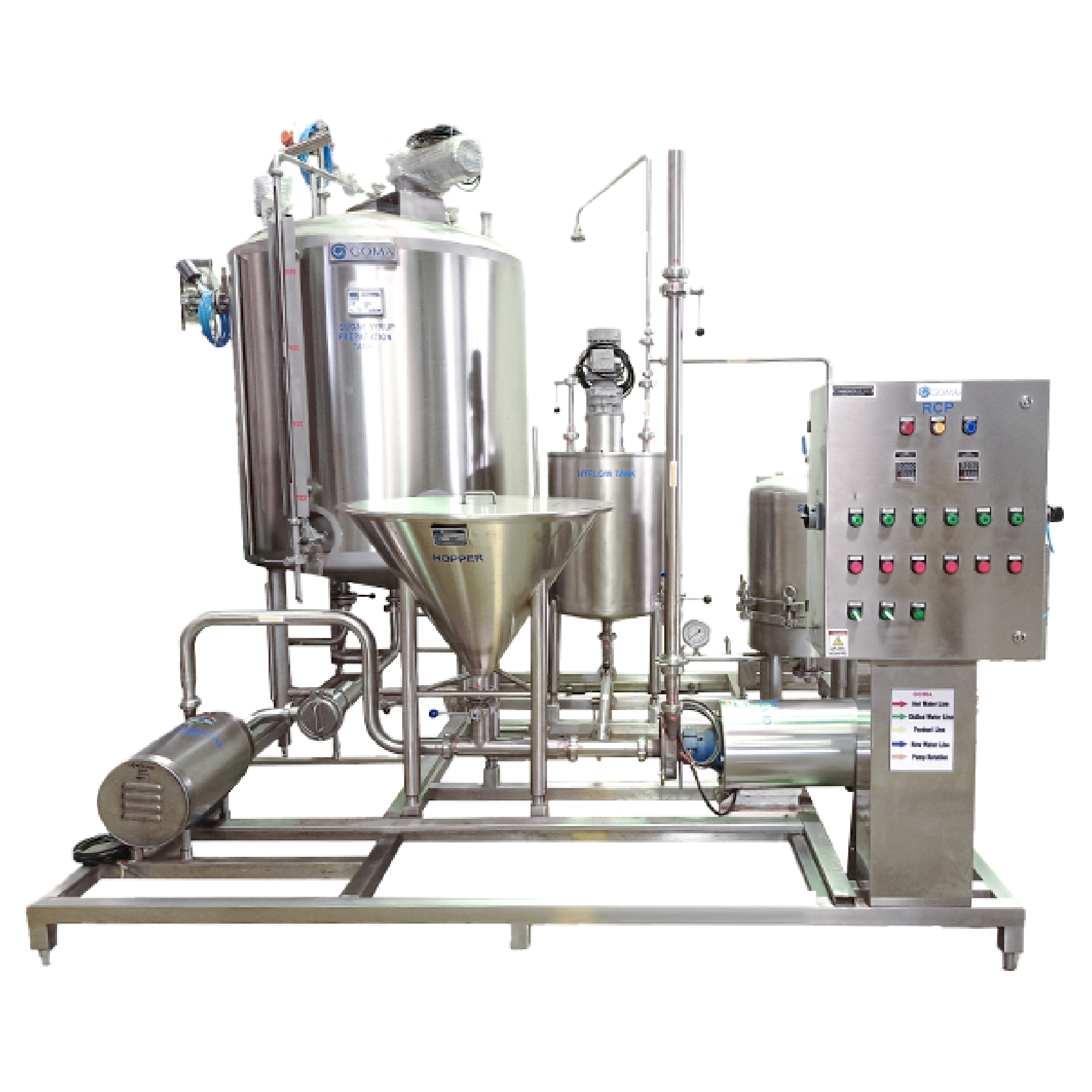 <b>Sugar Syrup Preparation & Filtration Unit</b>
