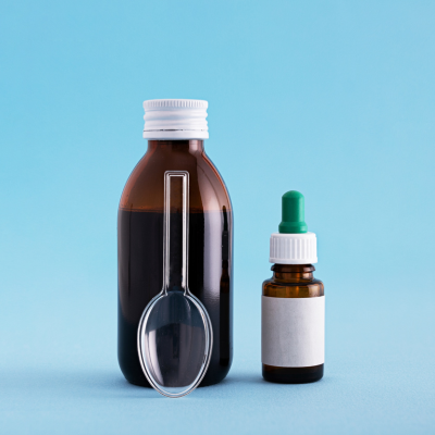 Suspensions, syrups, serum and oral liquid formulations