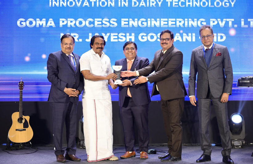 recognition for Innovation in Dairy Technology at the International Dairy Processing Conference 